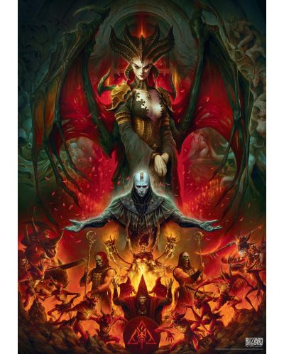 Slagalica Good Loot od 1000 dijelova - Diablo IV: Lilith Composition - 2